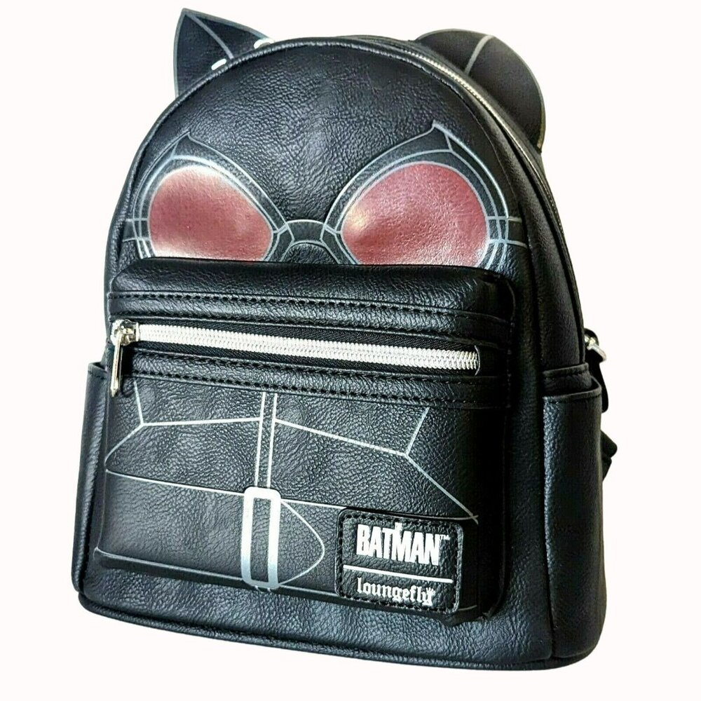 Loungefly The Batman Catwoman Cosplay Mini Backpack EE Exclusive
